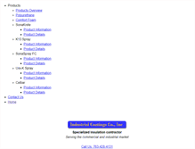 Tablet Screenshot of industrialcoatingsco.com